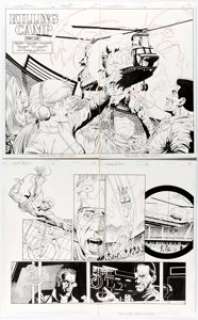 Rick Hoberg and John Nyberg Green Arrow #76 Partial Story Original Art Group of 12 (DC, 1993).... | Heritage