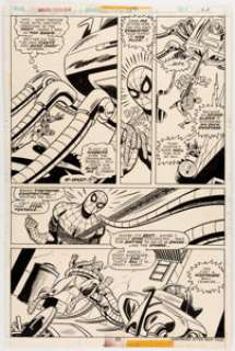 Gil Kane, Mike Esposito, Frank Giacoia, and Dave Hunt The Amazing Spider-Man #150 Story Page 14 Original Art (Marv... | Heritage
