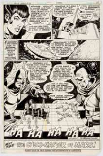  - Dick Dillin and Frank McLaughlin Justice League of America #177 Story Page 17 Martian Manhunter and Zatanna Origin...