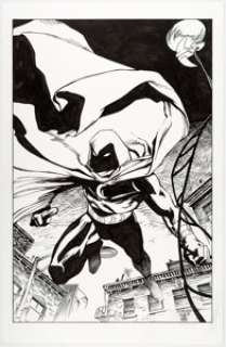 Carl Potts Moon Knight #32 Cover Recreation Original Art (2018).... | Heritage