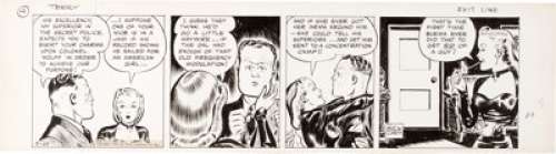 Milton Caniff Terry and the Pirates Daily Comic Strip Original Art dated 5-29-41 (News Syndicate, 1941).... | Heritage