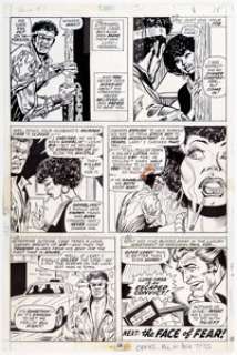 George Tuska and Billy Graham Hero for Hire #11 Story Page 19 Original Art (Marvel, 1973).... | Heritage