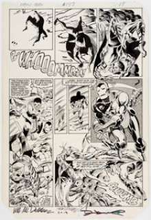 Luke McDonnell and Steve Mitchell Iron Man #177 Story Page 15 Original Art (Marvel, 1983).... | Heritage
