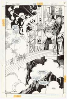 Gil Kane The Ring of Nibelung #1 Splash Page 48 Original Art (DC, 1989).... | Heritage