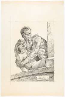 Bernie Wrightson - Zombie Illustration Original Art (c. 1990-2000s).... | Heritage