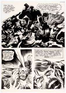 Jack Kirby and Vince Colletta Spirit World #1 Story Page 10 Original Art (DC/Hampshire Distribution, 1971).... | Heritage