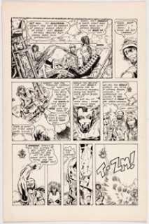 Keith Giffen - Lobo Panel Page Original Art (DC, c. 1985).... | Heritage