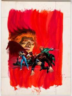 George Wilson (attributed) The Occult Files of Dr. Spektor #5 Cover Painting Original Art (Gold Key, 1973).... | Heritage