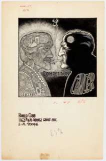 Ron Cobb Los Angeles Free Press Original Underground Political Cartoon (Kunkin Publ., 1967).... | Heritage