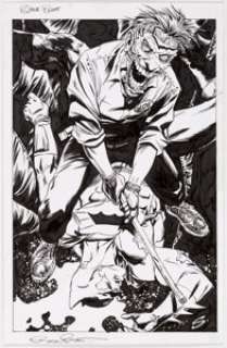  - Steve Scott - Batman and Joker Speciality Illustration Original Art (c. 2010s)....