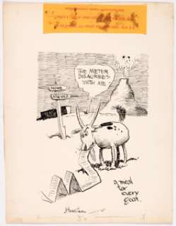 George Herriman archys life of mehitabel Illustration Original Art (Doubleday, 1933).... | Heritage