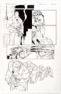  - Aron Wiesenfeld and Richard Bennett Deathblow/Wolverine #2 Story Page 19 Original Art (Image, 1997)....