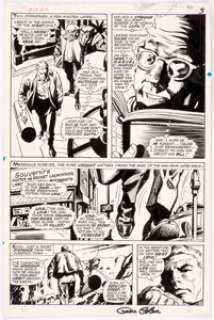 Gene Colan and Paul Reinman Marvel Super-Heroes #13 "Captain Marvel" Story Page 3 Original Art (Marvel Comics, 196... | Heritage