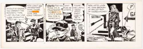 Frank Robbins Johnny Hazard Daily Comic Strip Original Art dated 11-21-70 (King Features Syndicate, 1970).... | Heritage