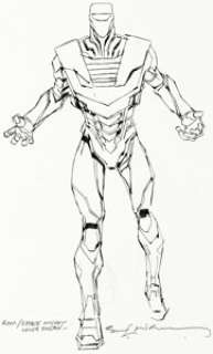 Bill Sienkiewicz Rom #3 Preliminary Cover Original Art (IDW, 2016).... | Heritage