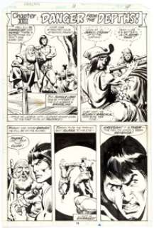 John Buscema and Klaus Janson Tarzan #18 Story Page 9 Original Art (Marvel, 1978).... | Heritage