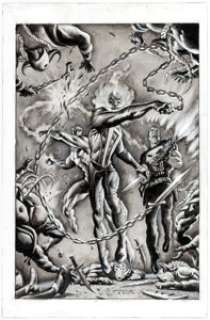 Mark Texeira War of the Realms: Punisher #1 Incentive Variant Cover Original Art (Marvel, 2019).... | Heritage