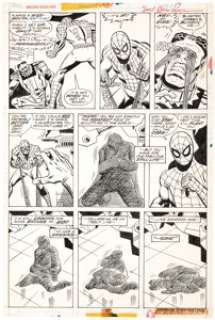 Sal Buscema, Mike Esposito, and Dave Hunt The Amazing Spider-Man #154 Story Page 17 Original Art (Marvel Comics, 1... | Heritage