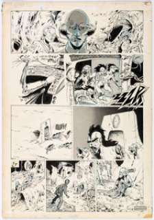 George Metzger Gothic Blimp Works #2 "Mal-Ig" Page 3 Original Art (EVO, 1969)....