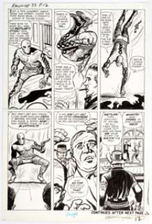 Dick Ayers Rawhide Kid #37 Story Page 10 Original Art (Marvel, 1963). The Rattler continues to pillage the town of - | Heritage