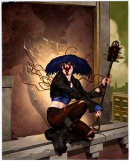 R. K. Post Demon Players Guide Cover Original Art (White Wolf Publishing, 2003). This supplemental player’s guide - | Heritage