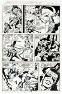 Jim Mooney and Mike Esposito The Spectacular Spider-Man #23 Story Page 26 Original Art (Marvel Comics, 1978).  - | Heritage