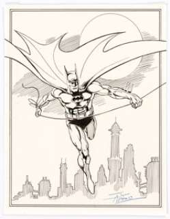 Jim Aparo Detective Comics  #641 Cover Element Illustration Original Art (DC, 1992). Jim Aparo and Mike DeCarlo - | Heritage