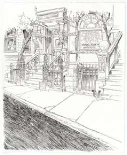 Mike Kaluta Madame Xanadu #11 Splash Page 3 Original Art (DC, 2009).  This exquisitely crafted street scene serves - | Heritage