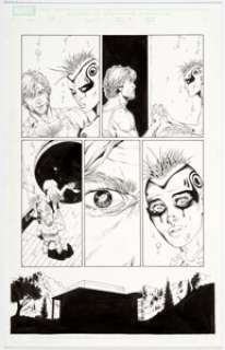 Gary Frank And Jonathan Sibal | Squadron Supreme #1 Story Pages Original Art Group of 8 (Marvel, 2006). | Heritage