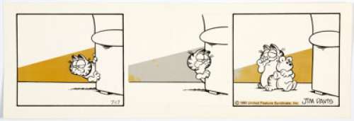 Jim Davis | Garfield Daily Comic Strip Original Art dated 7-17-80 (United Feature Syndicate, 1980). | Heritage
