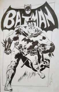 Tony Salmons - Batman With Logo