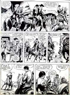 Jije | Jerry Spring Les 3 barbus de Sonoyta parue en 1959. Très belle planche | Kahn et Associés