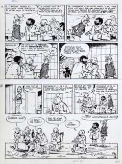 Will | Tif et Tondu, planche n°2 à l’encre de Chine et… | AZ auction