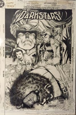 Travis Charest | Darkstars # 8, 1993, Cover Signed | ComicArtFans Classifieds