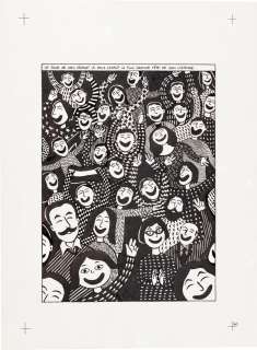 Marjane Satrapi | Persepolis (Original Book Art, page 40) | Sotheby’s