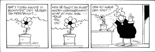 Wow | Momsemor Blomstersnak, strip 5495 | ComicArt.dk