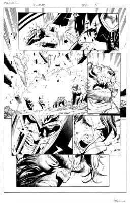 Mark Morales | X-Men #32 PG 5 | Mark Morales