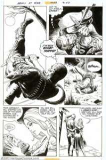 Russ Heath - Original Art for Our Army at War #243, page 9 (DC, 1971). So rarely do beautiful women show up in the - | Heritage