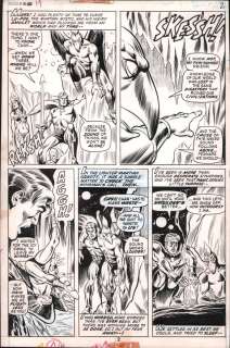 Jim Mooney, Wayne Boring | Creatures on the Loose #19 P.2 - Gullivar Jones of Mars - 1972 | Anthony’s Comic Book Art