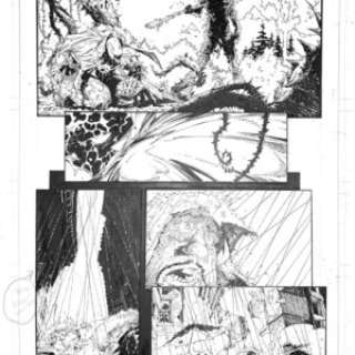 Greg Capullo | SPAWN – ISSUE 75 – PAGE # 16 – ORIGINAL ART PAGE | Greg Capullo