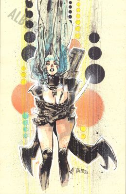 Jim Mahfood - Deep Slip Issue 1 Page Cover