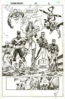 Erik Larsen | Savage Dragon Issue 119 Page 11 | Albert Moy