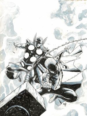 Andie Tong - Original Comic Art by Andie Tong. Spectacular Spider-man UK #219