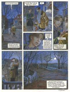 Lot 93 - JEAN-PIERRE GIBRAT Le Sursis (T.2), Dupuis 1999 Planche originale n° 17. Signée....