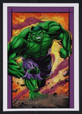Incredible Hulk Print by Peter Clinton and Barb Kaalberg | eBay US (Buy It Now)