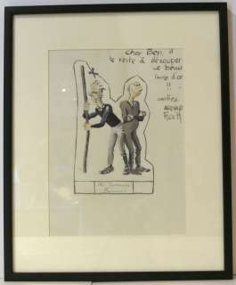 Floch - Dessin aquarelle réalisé pour l’organisateur de la convention de Paris [...] | Arthema Auction