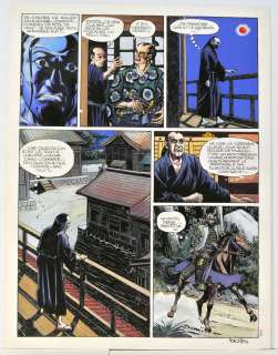 Norma-Corteggiani - Planche originale du tome 2 de la série Saïto. Planche n°16 de [...] | Arthema Auction