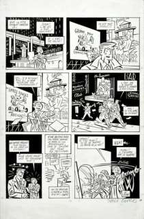 Clerc, Serge (1957) | Les limaces rouges. Encre de Chine pour la planche... | Coutau Bégarie