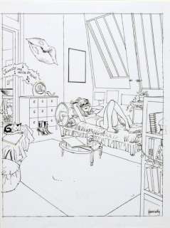 KRASSINSKY, Jean Paul... - Lot 276 - Juste une mise au point (Les cœurs boudinés) Illustration...