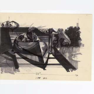 Hand-Drawn Syd Mead Concept Artwork / INNOVATIONS (1961) | Propstore